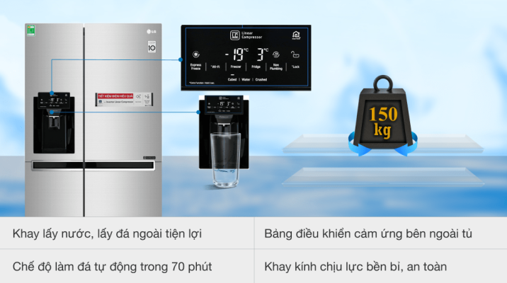 bảo hành tủ lạnh lg